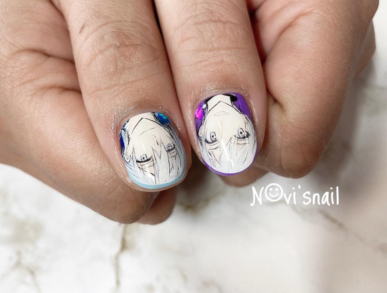 N‪‪☺︎‬vi's nailのネイルデザイン[No.7090751]｜ネイルブック‬