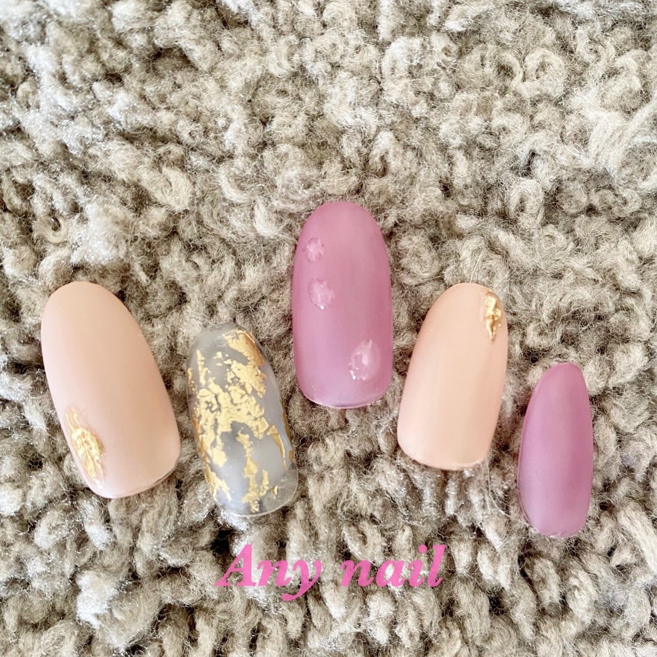 春 オフィス ハンド シンプル 水滴 Any Nail Kitaayaseのネイルデザイン No ネイルブック