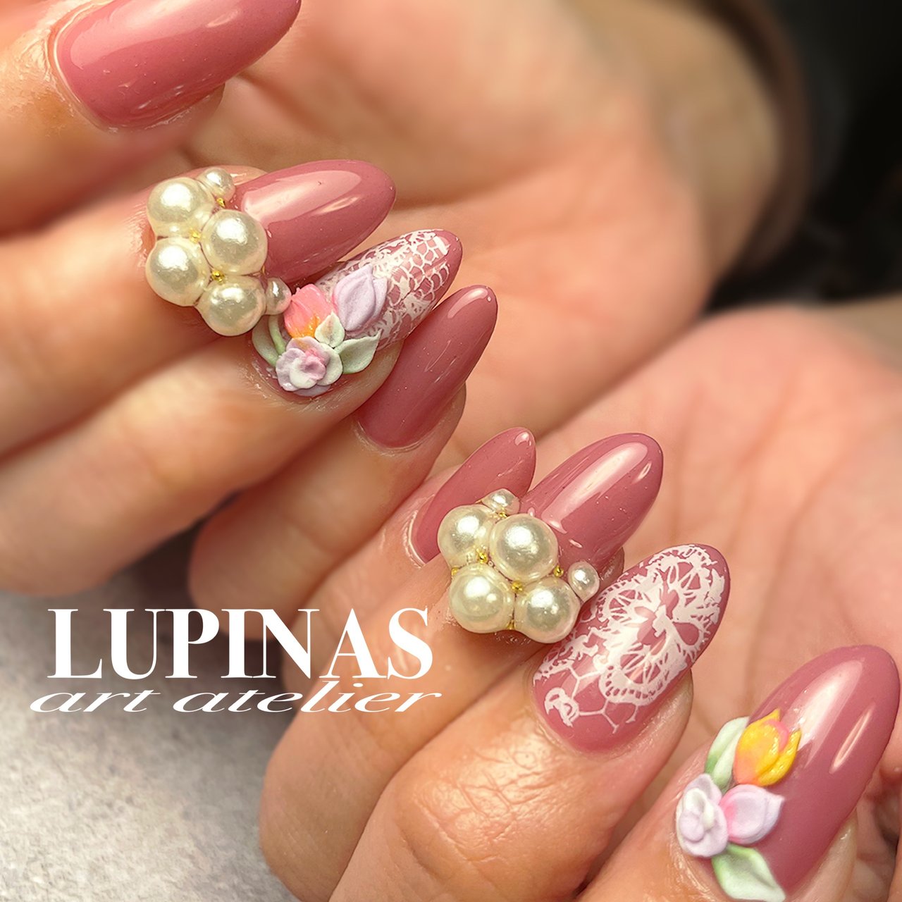 春 入学式 ブライダル デート ハンド Kanaのネイルデザイン No ネイルブック