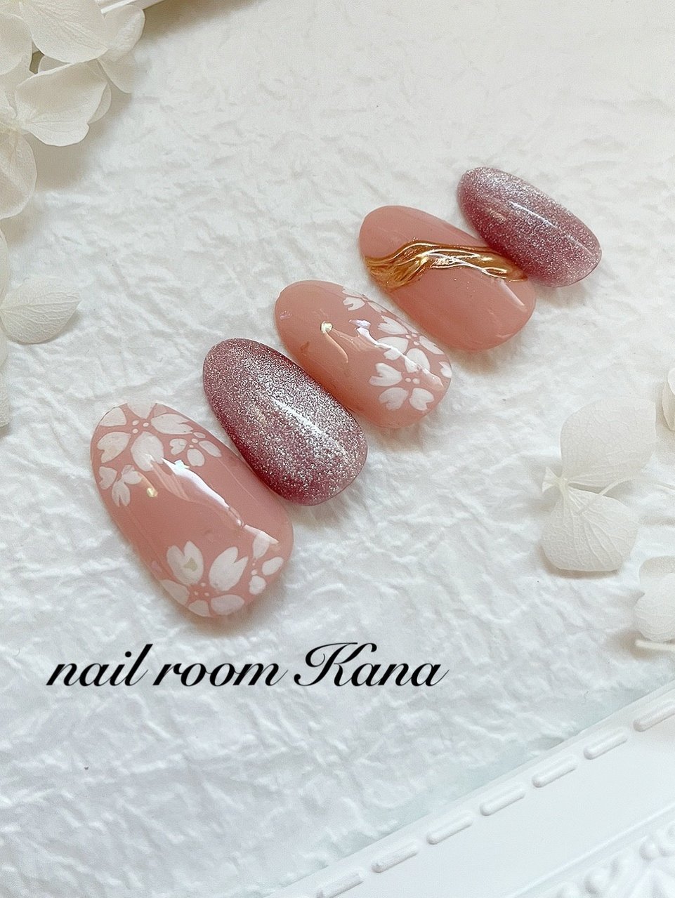 春 卒業式 入学式 ハンド フラワー Nail Room Kanaのネイルデザイン No ネイルブック