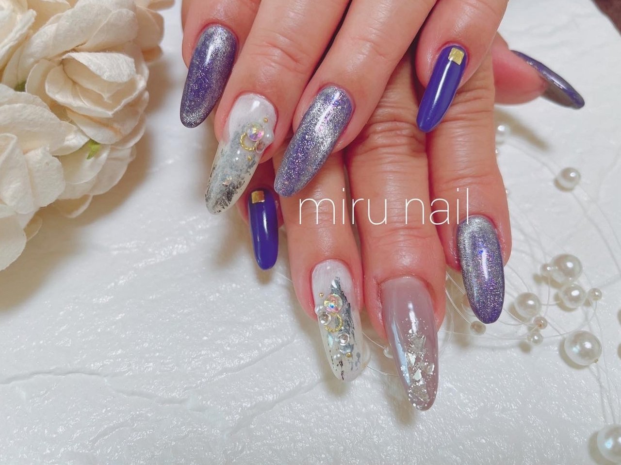 ハンド ジェルネイル Miru Nailのネイルデザイン No ネイルブック