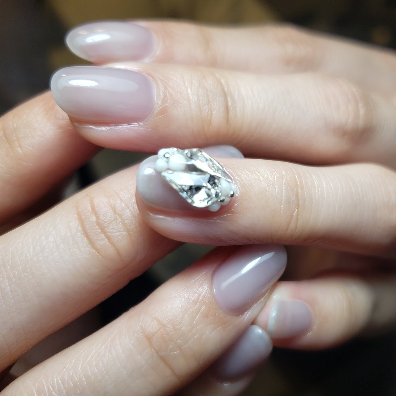 オールシーズン オフィス ブライダル ハンド シンプル Takano Shiraishiのネイルデザイン No ネイルブック