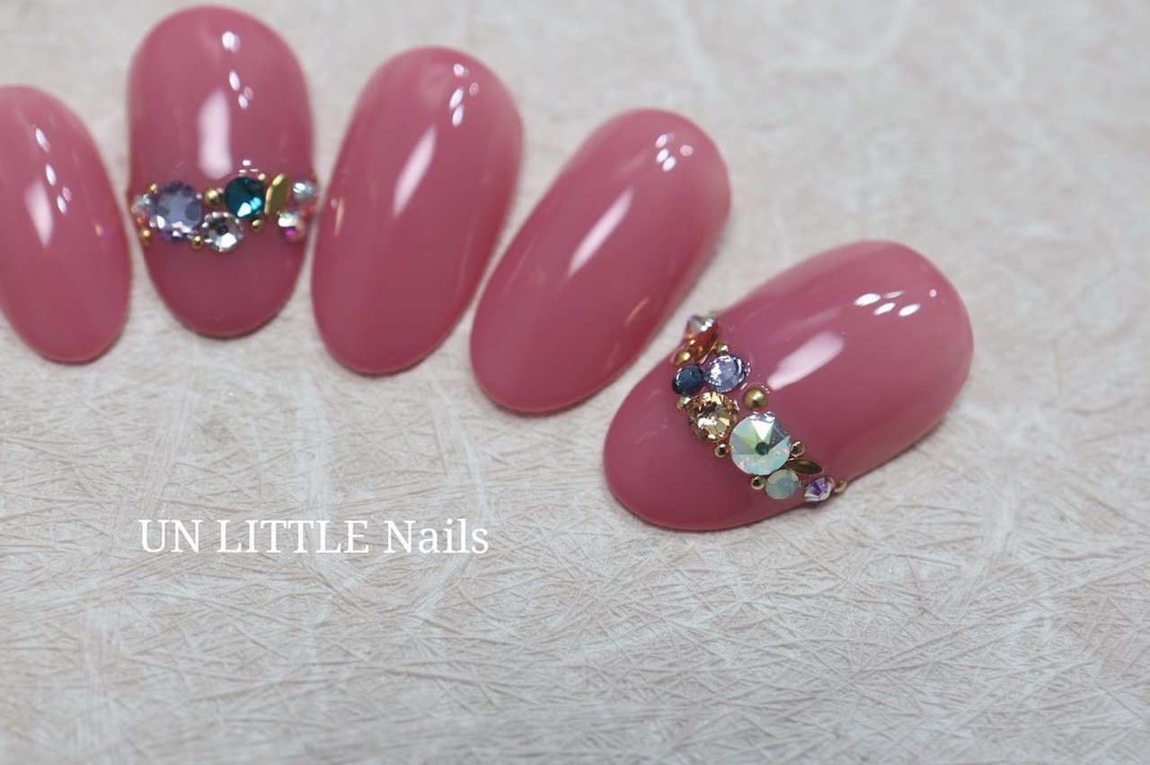 春 オフィス デート 女子会 ハンド Un Little Nails アンリトルネイルズ のネイルデザイン No ネイルブック