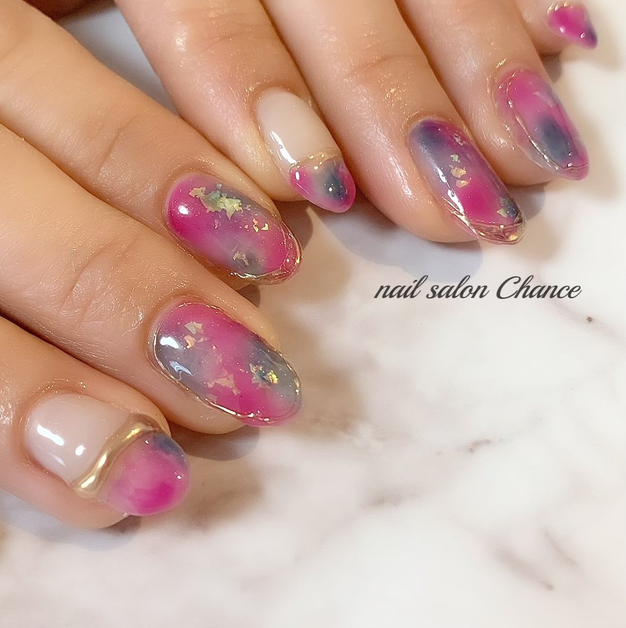 春 夏 海 リゾート ハンド Nailsalon Chanceのネイルデザイン No ネイルブック