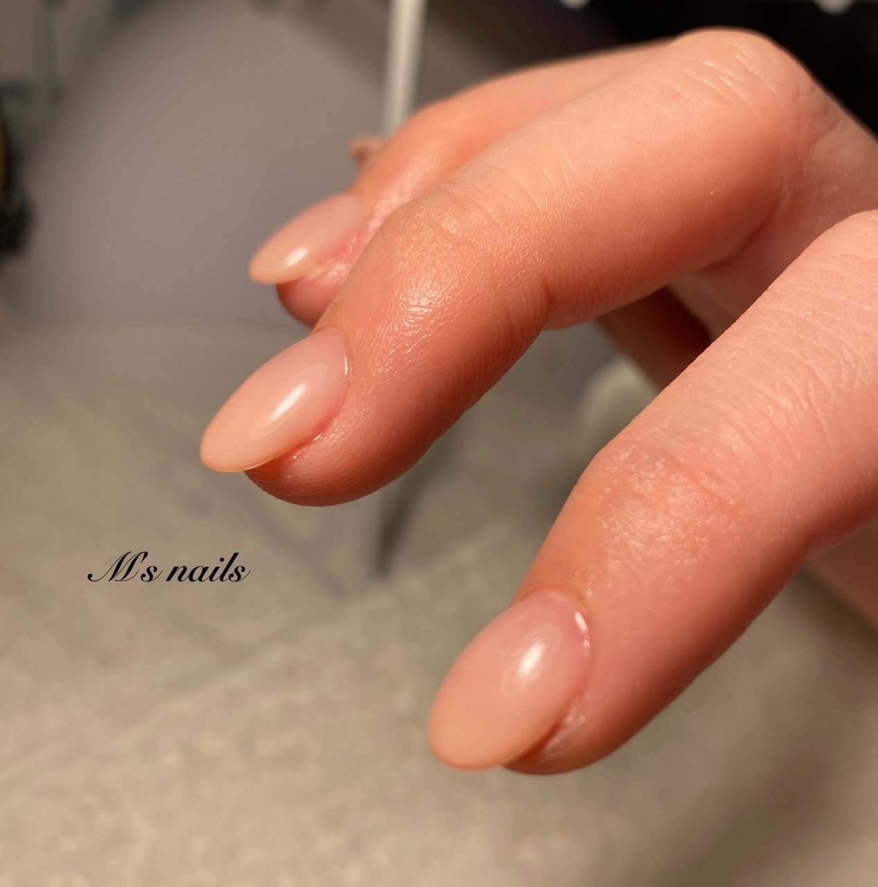 オールシーズン ハンド シンプル グラデーション ベージュ M S Nailsのネイルデザイン No ネイルブック