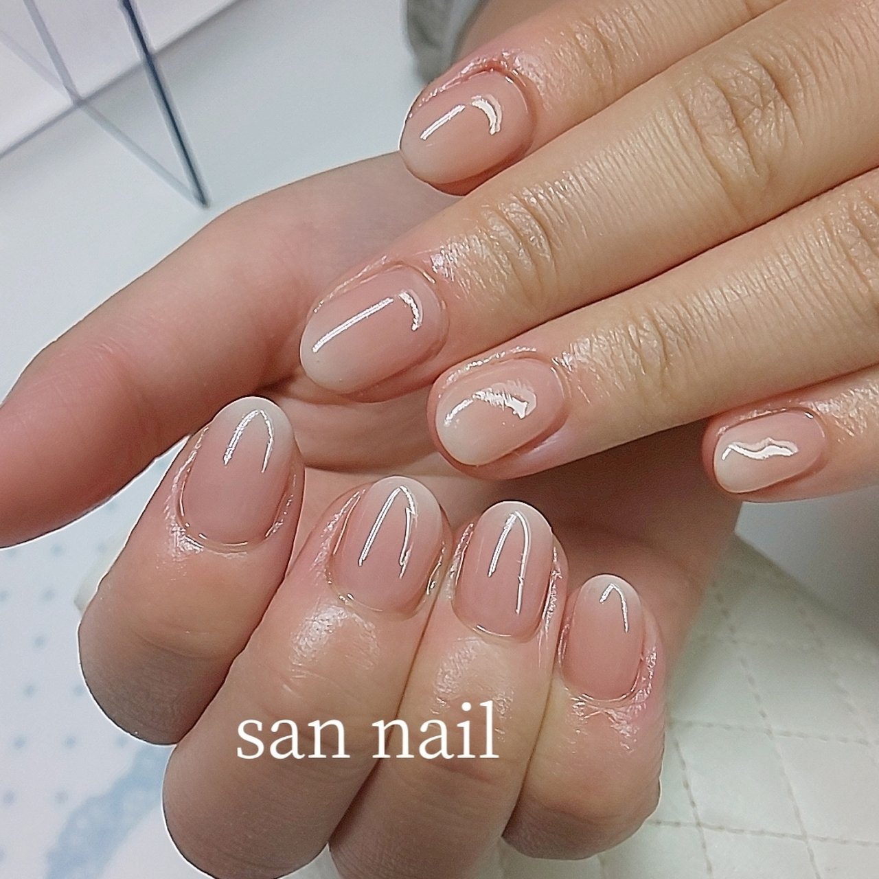 春 オールシーズン オフィス デート ハンド San Nailのネイルデザイン No ネイルブック