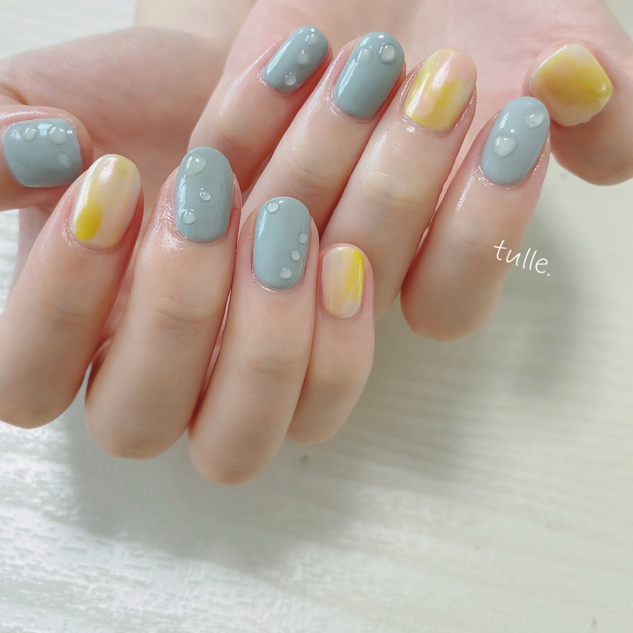 春 夏 梅雨 海 ハンド Maiのネイルデザイン No ネイルブック