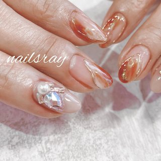 丁寧な施術で人気のネイルサロンのネイルデザイン ネイルブック