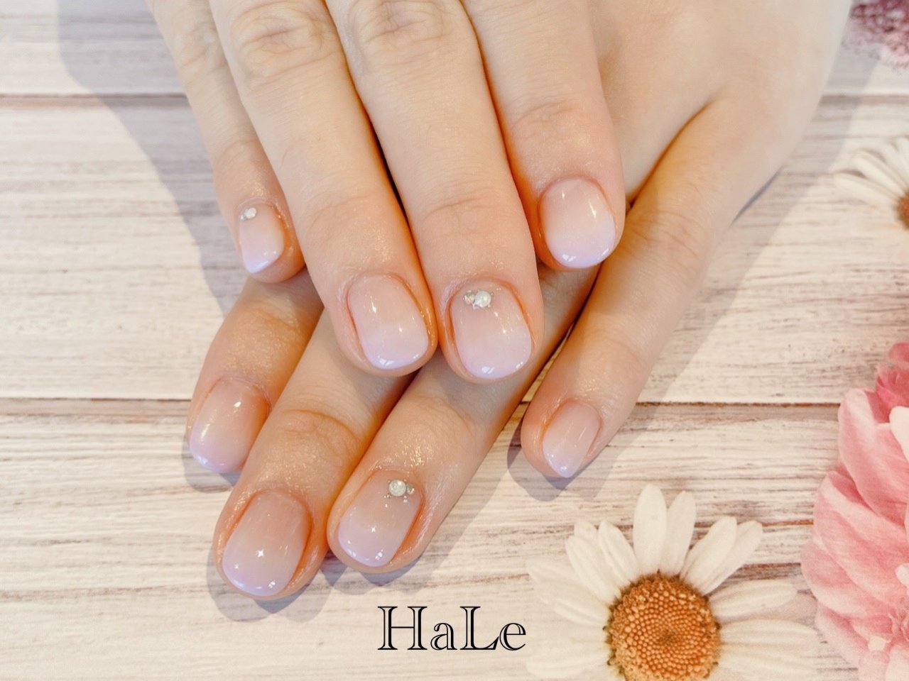 春 オールシーズン オフィス デート ハンド Hair Nail Hale ハレのネイルデザイン No ネイルブック