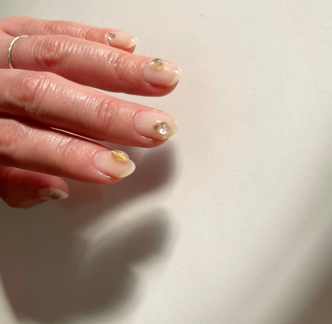 ハンド ニュアンス マグネット オレンジ イエロー Yn Etoのネイルデザイン No ネイルブック