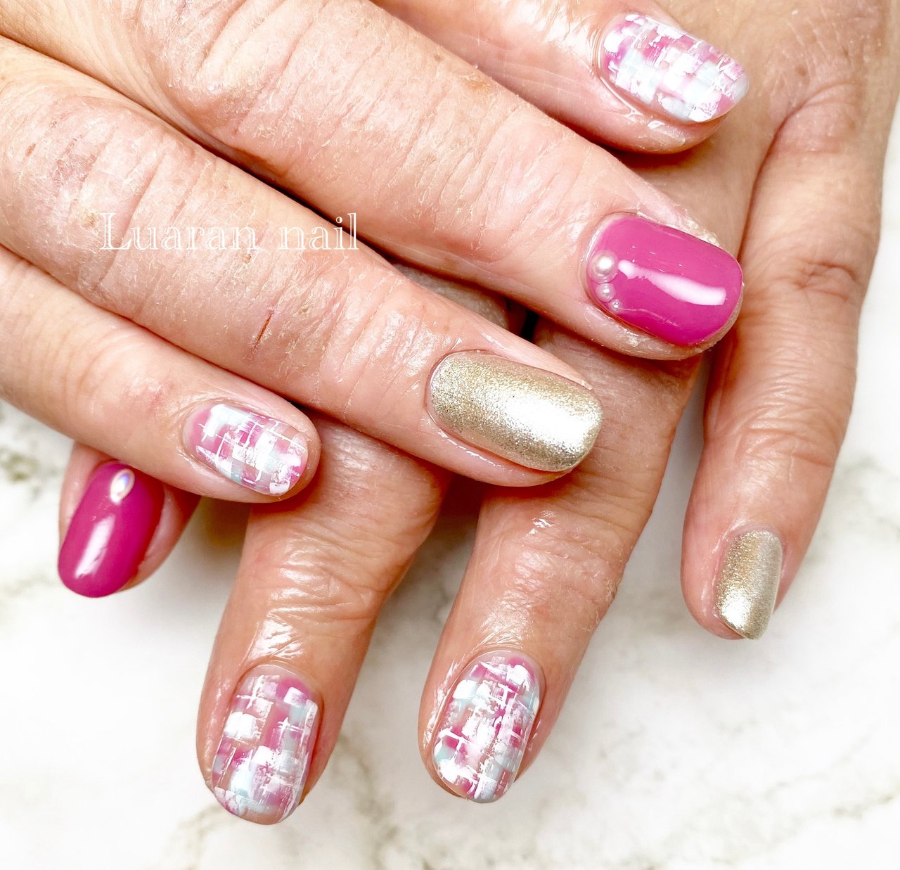 春 夏 秋 オールシーズン ハンド Luaran Nail ルアランネイル のネイルデザイン No ネイルブック