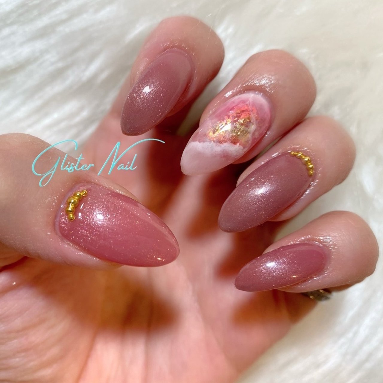 春 入学式 ハンド ジェルネイル セルフネイル Glister Nailのネイルデザイン No ネイルブック