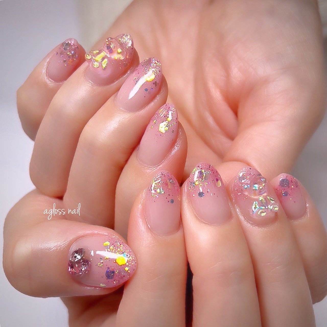 春 夏 秋 冬 ハンド Agloss Nailのネイルデザイン No ネイルブック