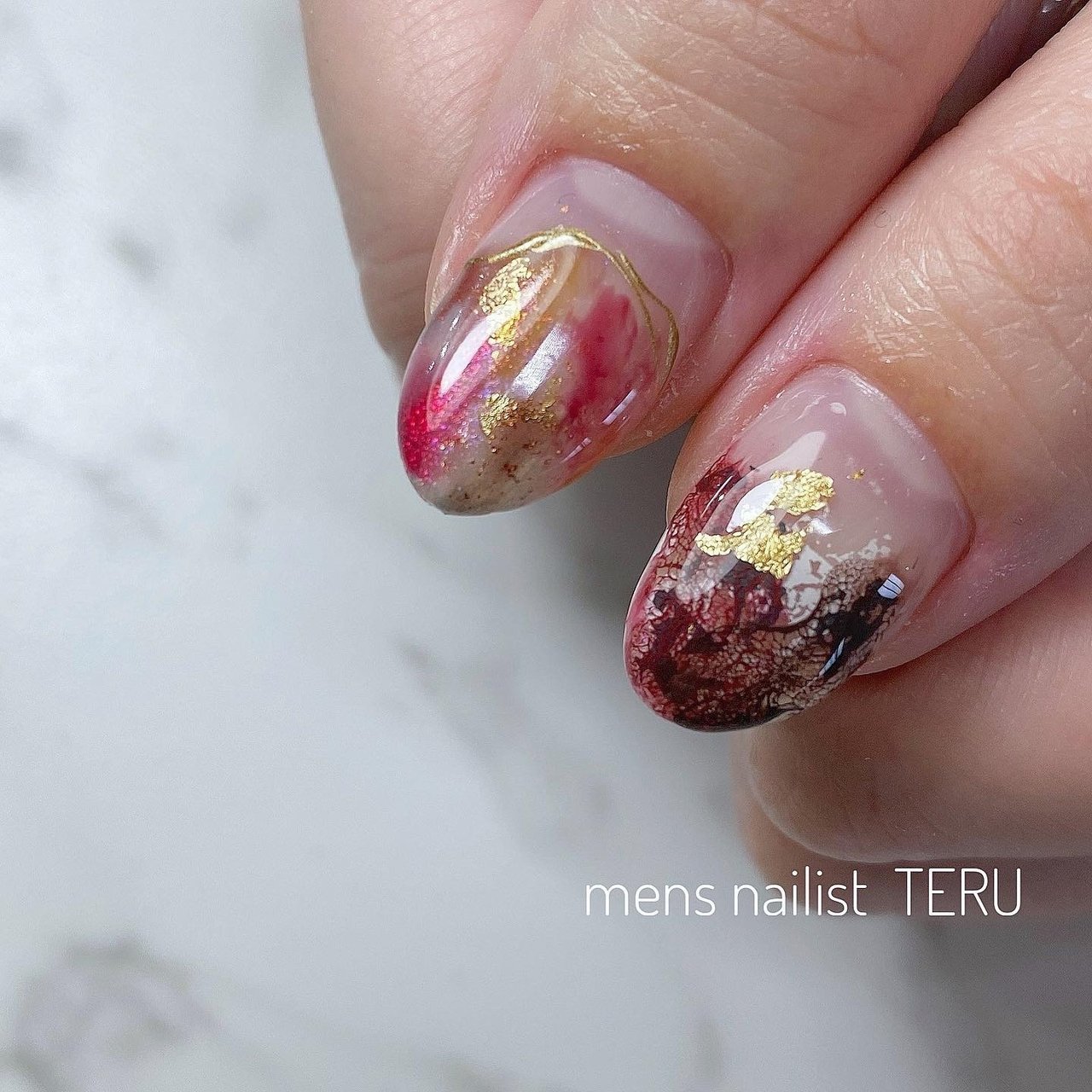 春 大阪北堀江nail Salon Eternalメンズネイリストteruのネイルデザイン No ネイルブック