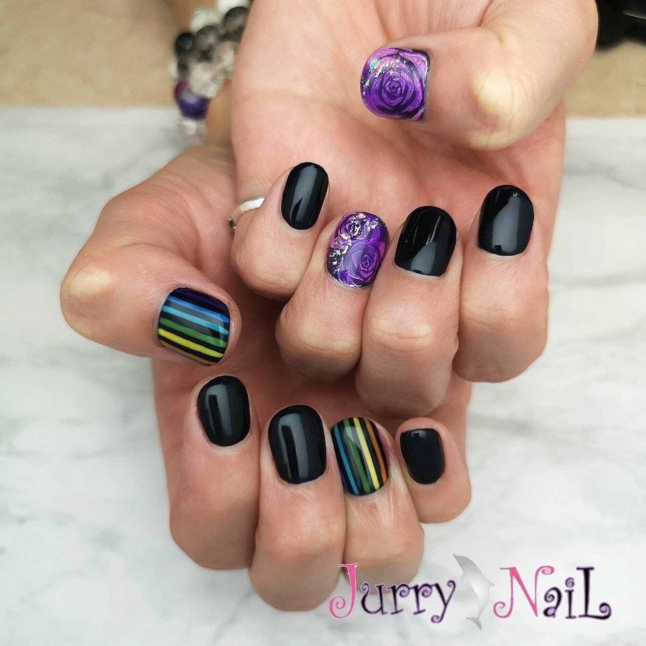 春 冬 オールシーズン フット ジュリーネイルのネイルデザイン No ネイルブック