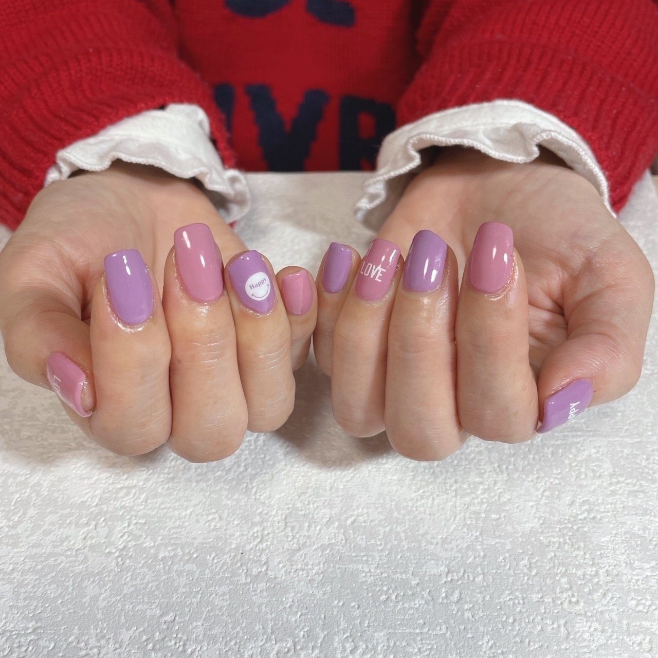 春 ハンド ワンカラー ショート ピンク さいたま市日進町ネイルサロンc Nail梶原稚恵のネイルデザイン No ネイルブック