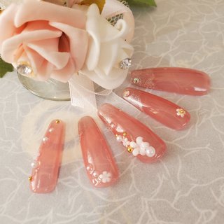 22年 新着順 フラワー マグネット セリアジェルのネイルデザイン ネイルブック