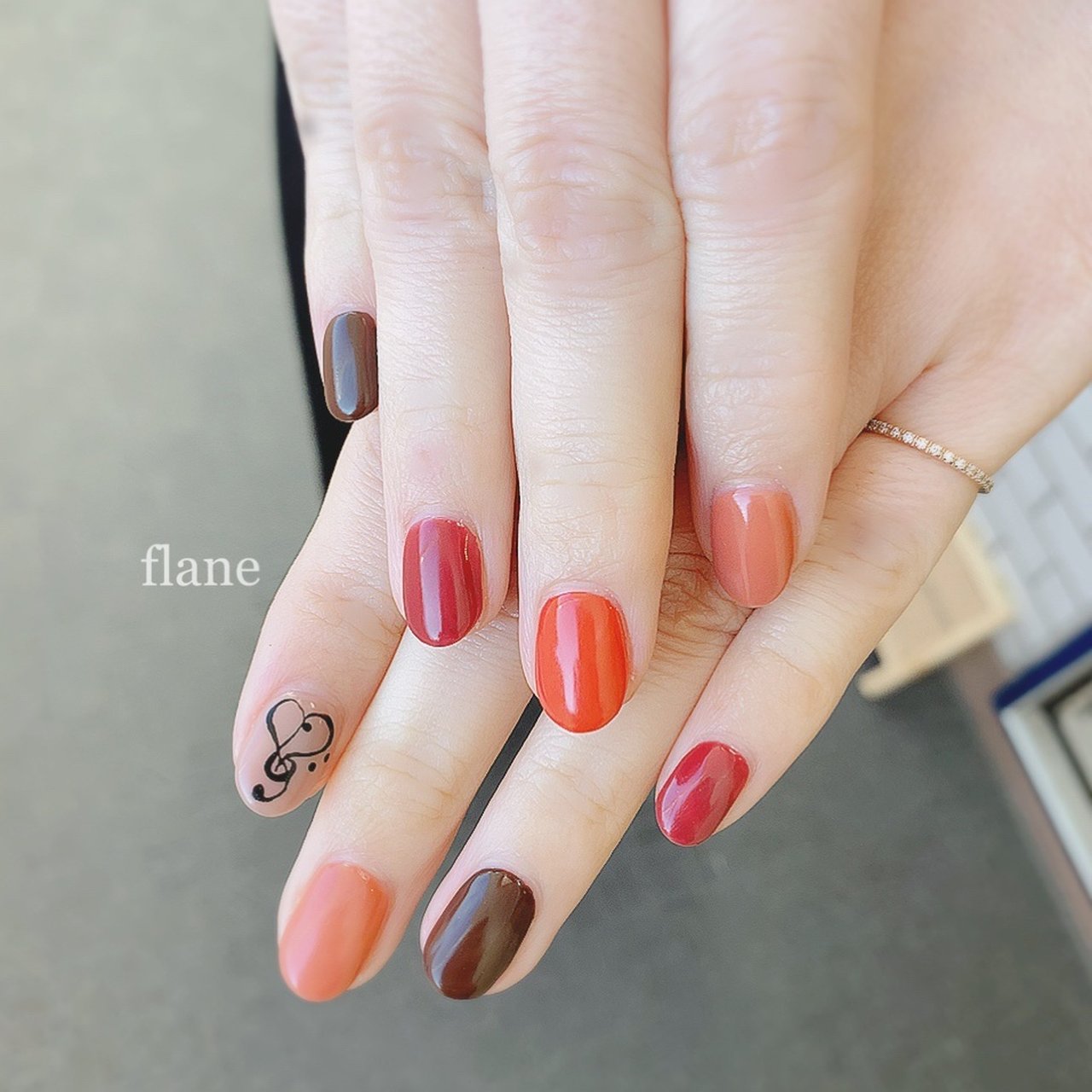 春 オールシーズン デート 女子会 ハンド Flane Nailのネイルデザイン No ネイルブック
