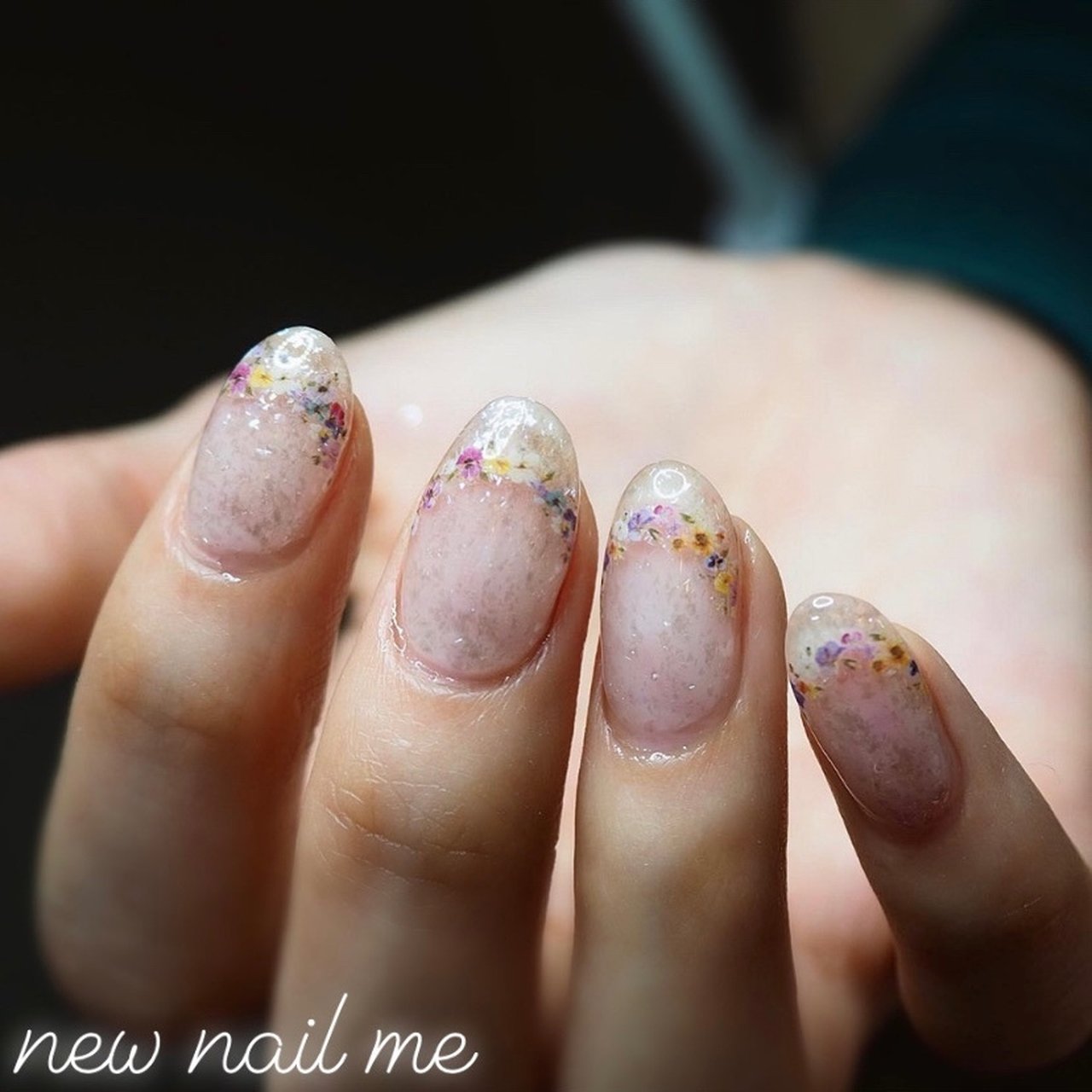 春 オフィス デート ハンド フレンチ New Nail Me ニューネイルミー 江田ももこのネイルデザイン No ネイルブック