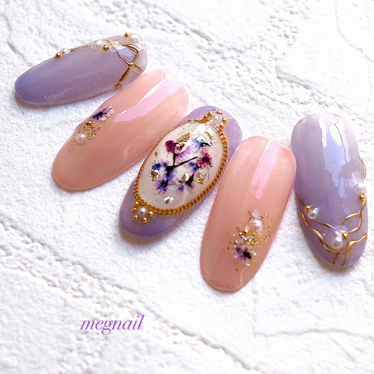 春 ブライダル デート 女子会 ハンド Megnailのネイルデザイン No ネイルブック