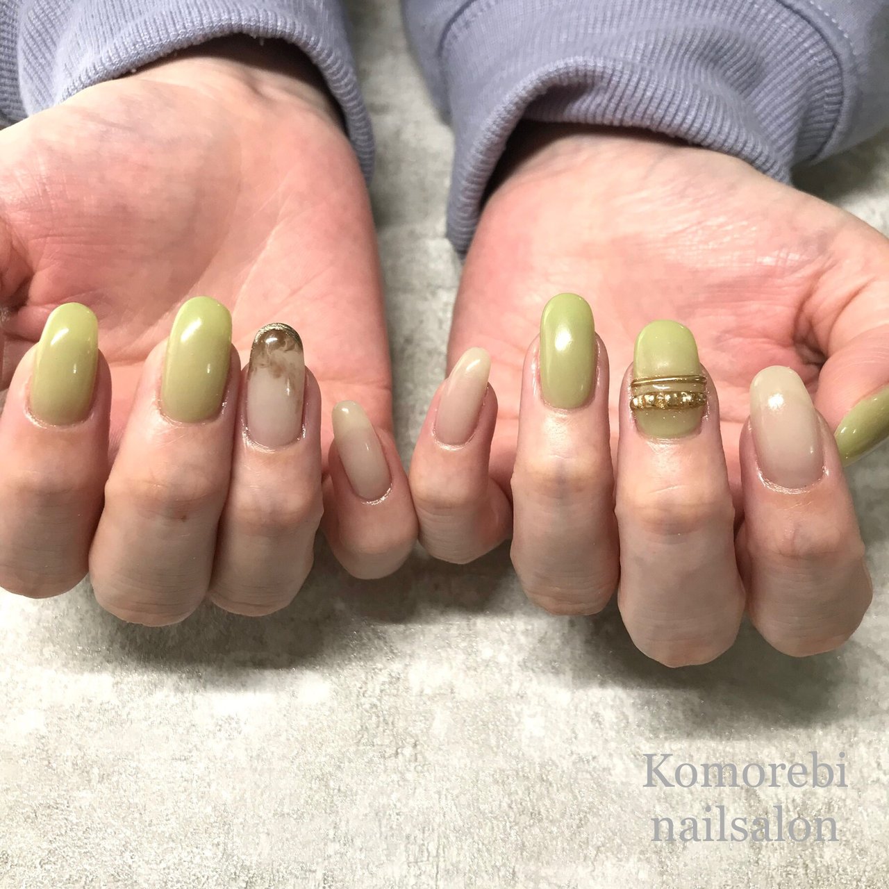 春 オールシーズン 卒業式 入学式 ハンド Komorebi Nailsalonのネイルデザイン No ネイルブック