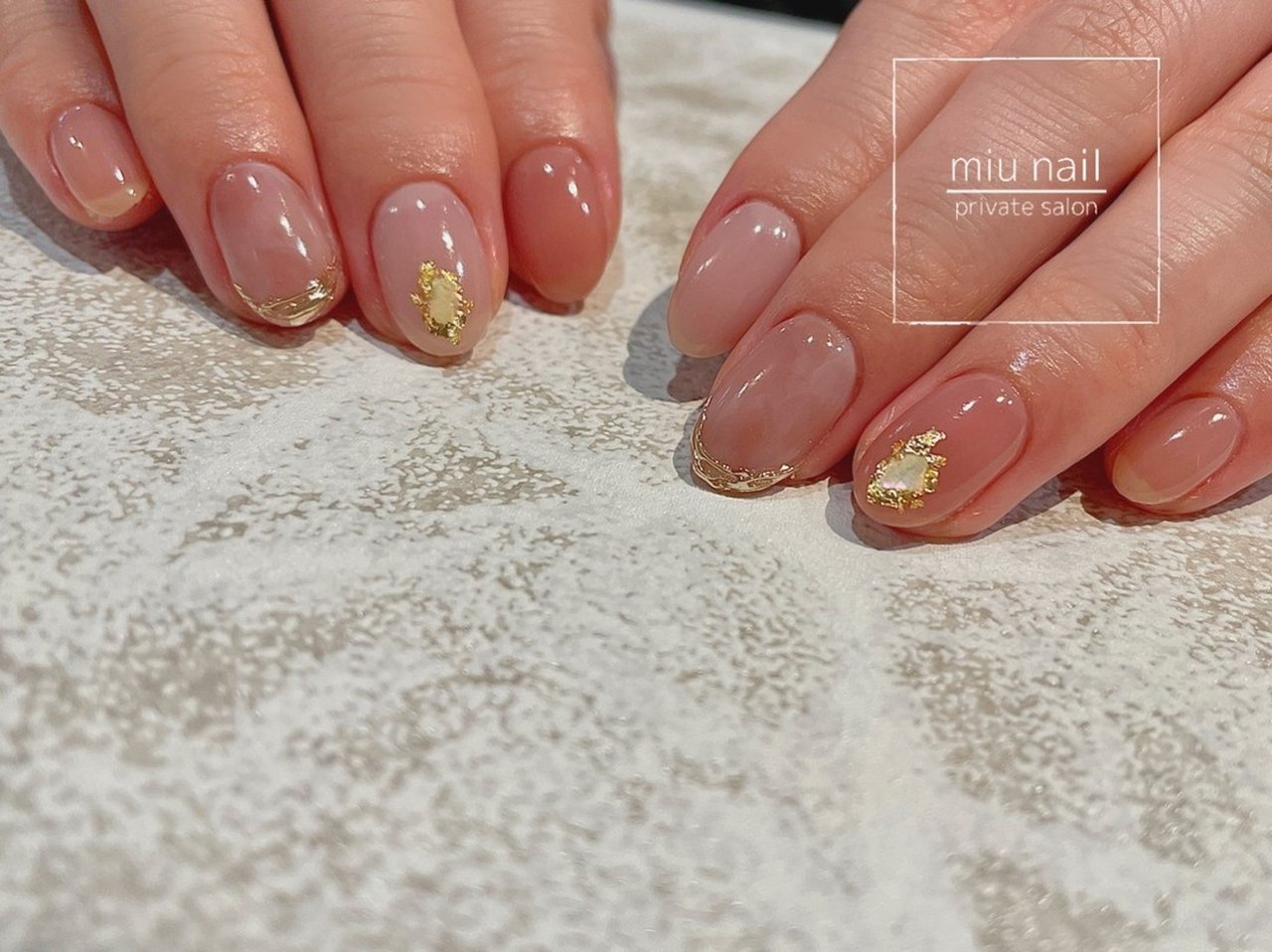 春 夏 冬 オールシーズン ハンド 神戸元町三ノ宮 Miu Nailのネイルデザイン No ネイルブック