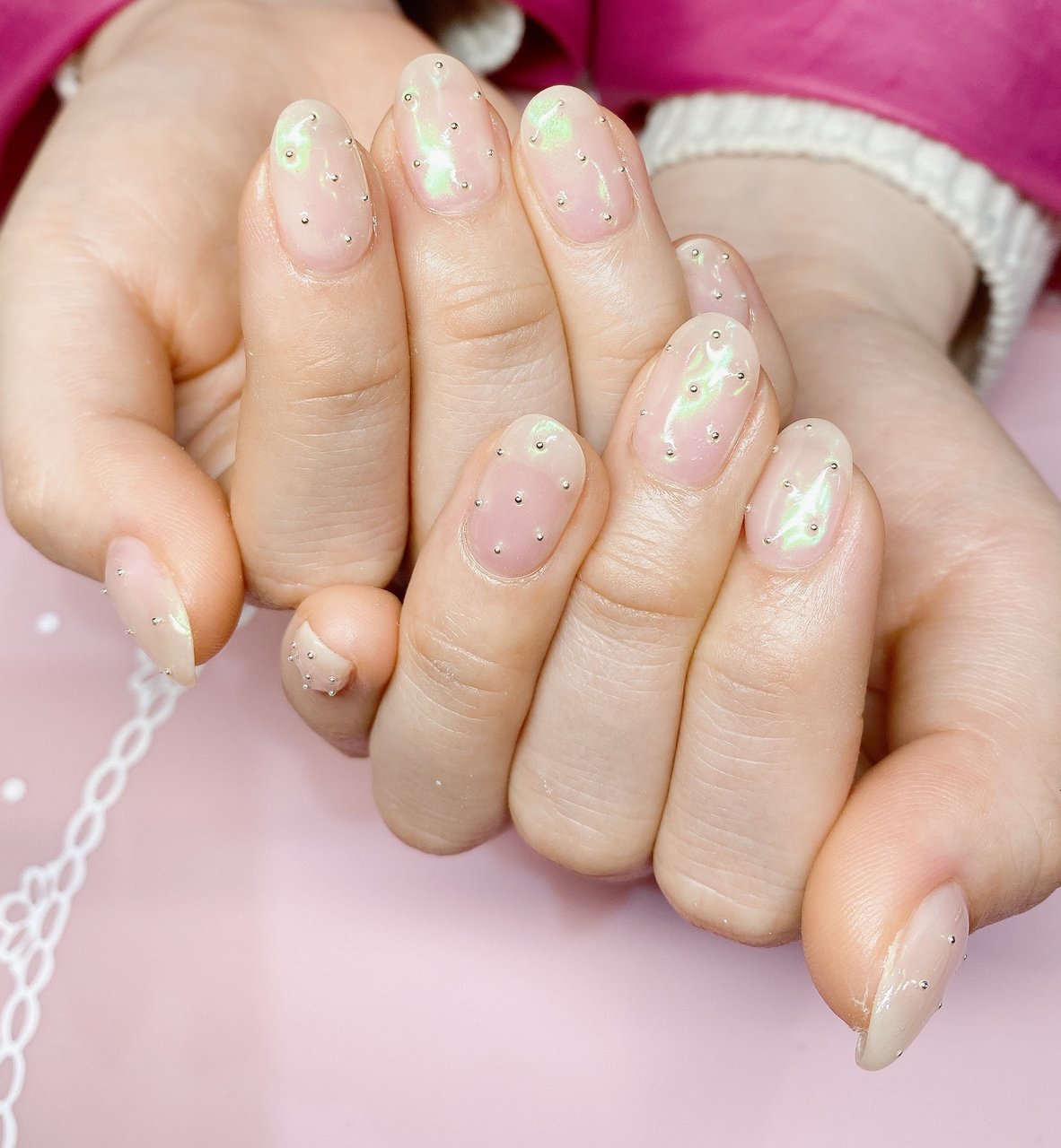 ぽこち nail 💖🎀 @lilygel.nail KM05 #たまごっちネイル #おぱんちゅうさぎ