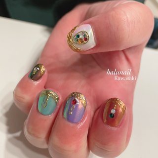 オリエンタルのネイルデザイン ネイルブック