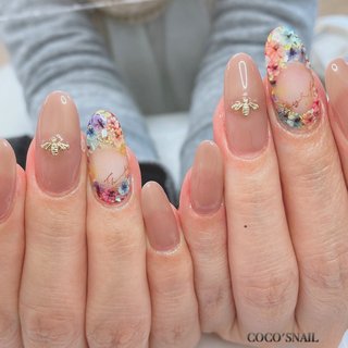 22年 新着順 ロング 蜂ネイルのネイルデザイン ネイルブック