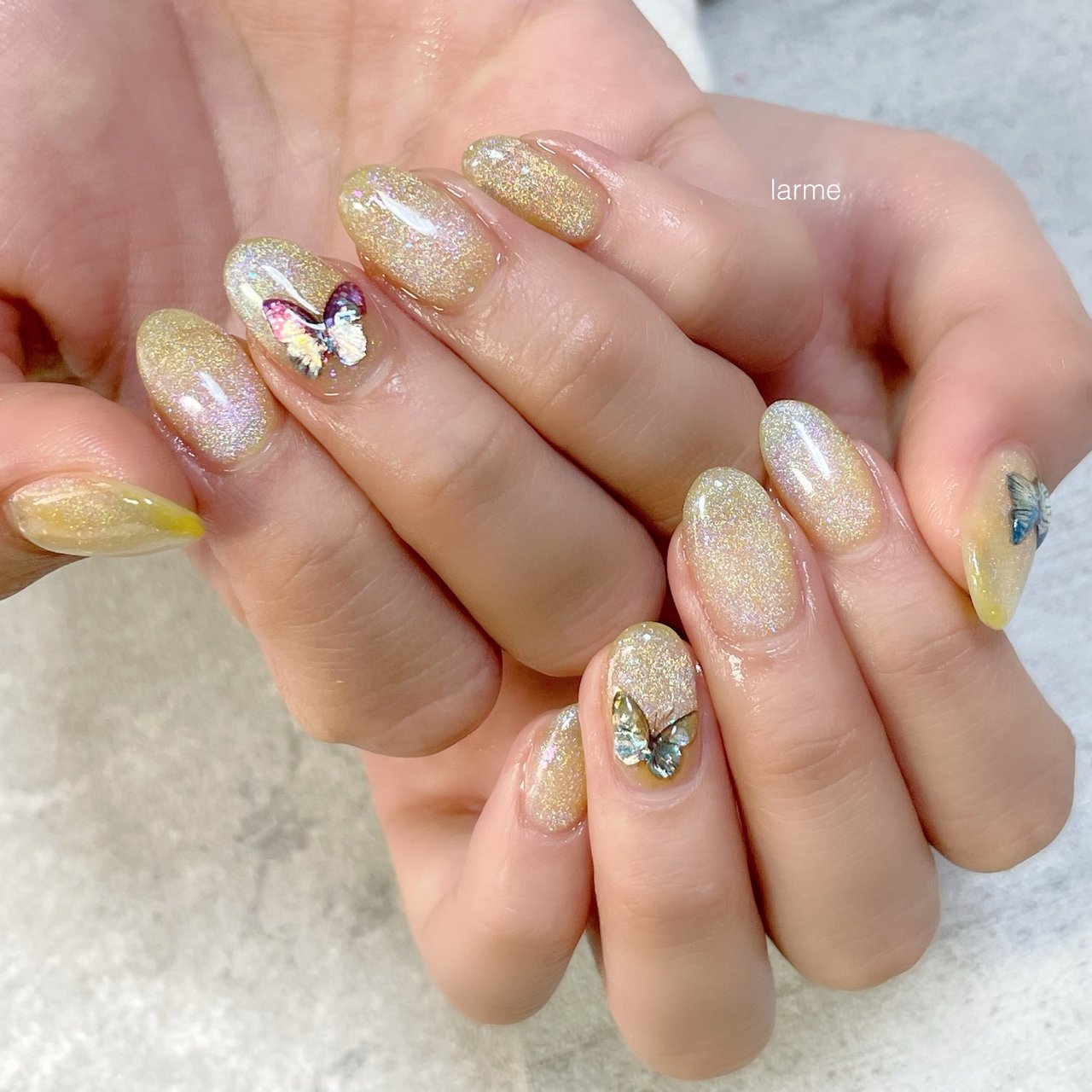 ハンド イエロー Nailroomlarmeのネイルデザイン No ネイルブック
