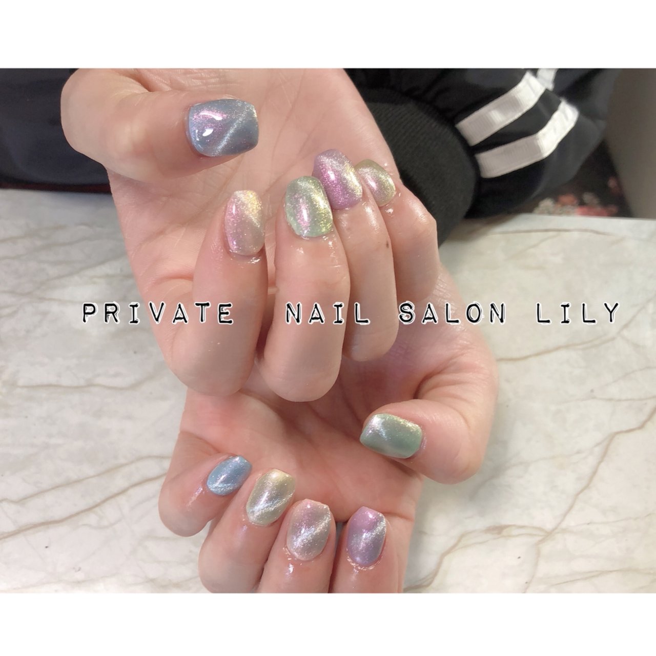 春 オールシーズン ハンド マグネット ミディアム Aya 4158のネイルデザイン No ネイルブック