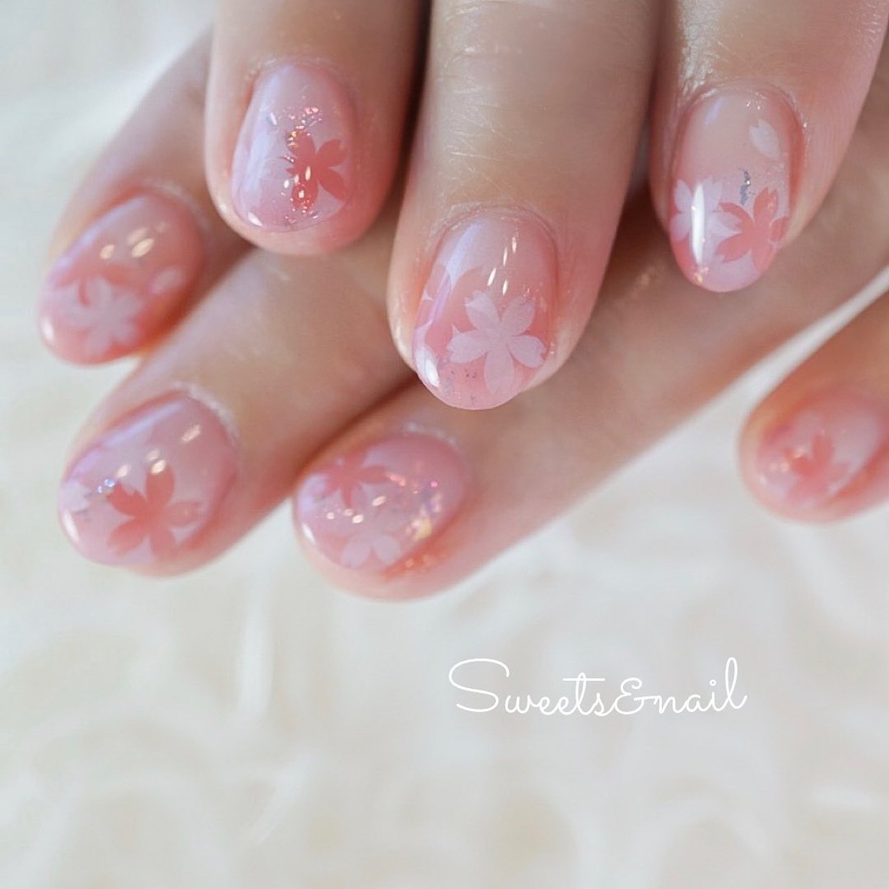 春 卒業式 入学式 デート ハンド Sweets Nailのネイルデザイン No ネイルブック