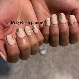 人気順 オフィス アイボリーベージュのネイルデザイン ネイルブック