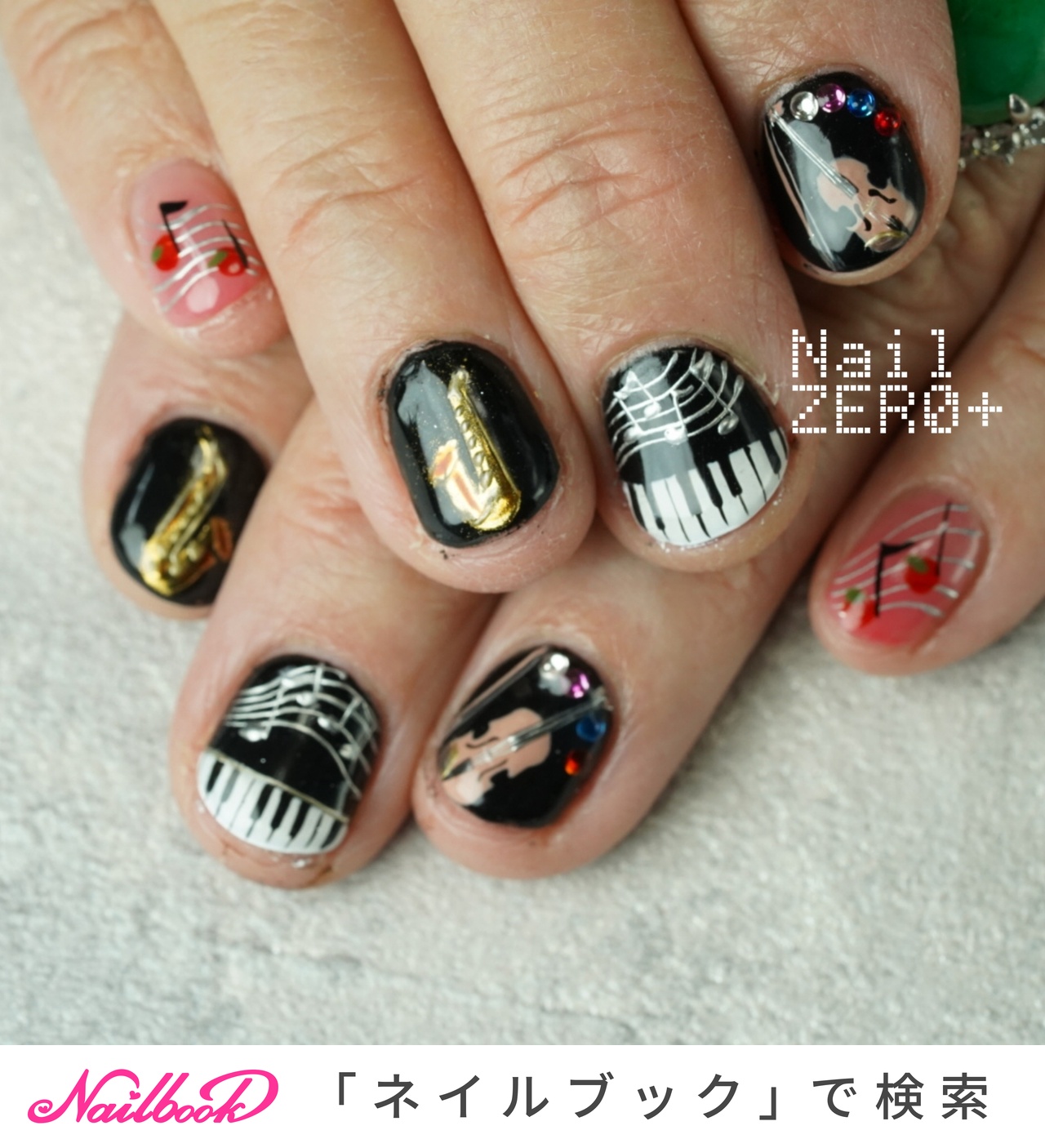 Valentino ネイルドリル オールシーズン/ライブ/ハンド/変形フレンチ/ワンカラー - 塩見隼人