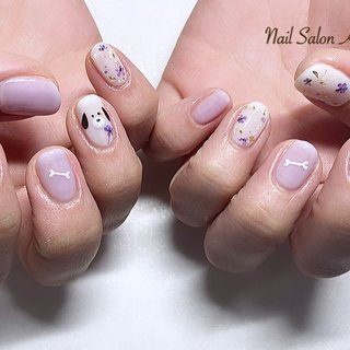 犬ネイルのネイルデザイン ネイルブック