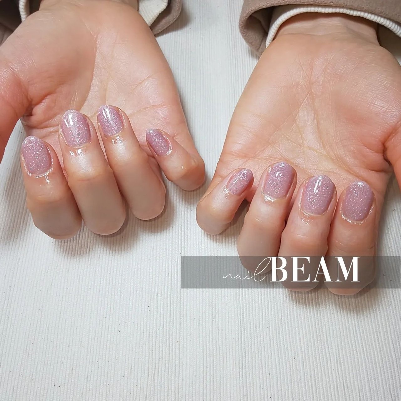 春 オールシーズン オフィス ハンド ラメ Nailbeamのネイルデザイン No ネイルブック