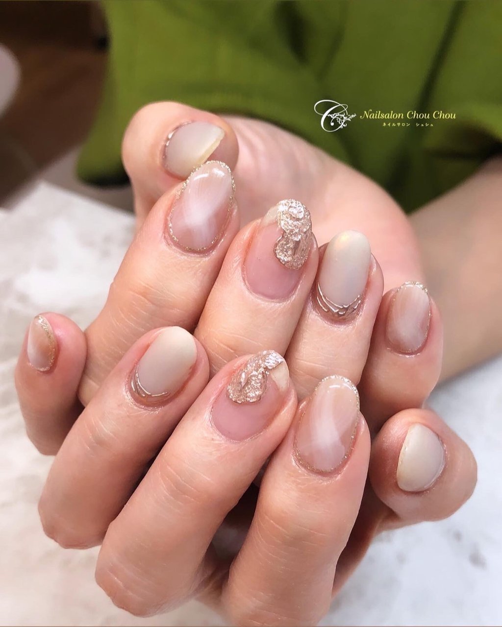 オールシーズン オフィス ブライダル デート ハンド 堺市 和泉市ネイルサロンシュシュのネイルデザイン No ネイルブック