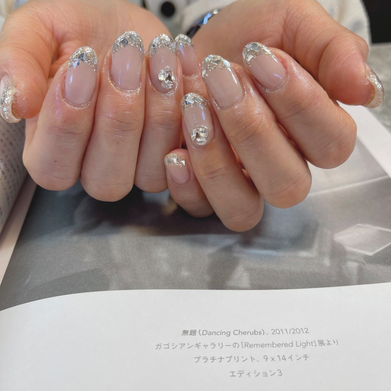 オフィス ブライダル パーティー ハンド フレンチ Nail Lipineのネイルデザイン No ネイルブック