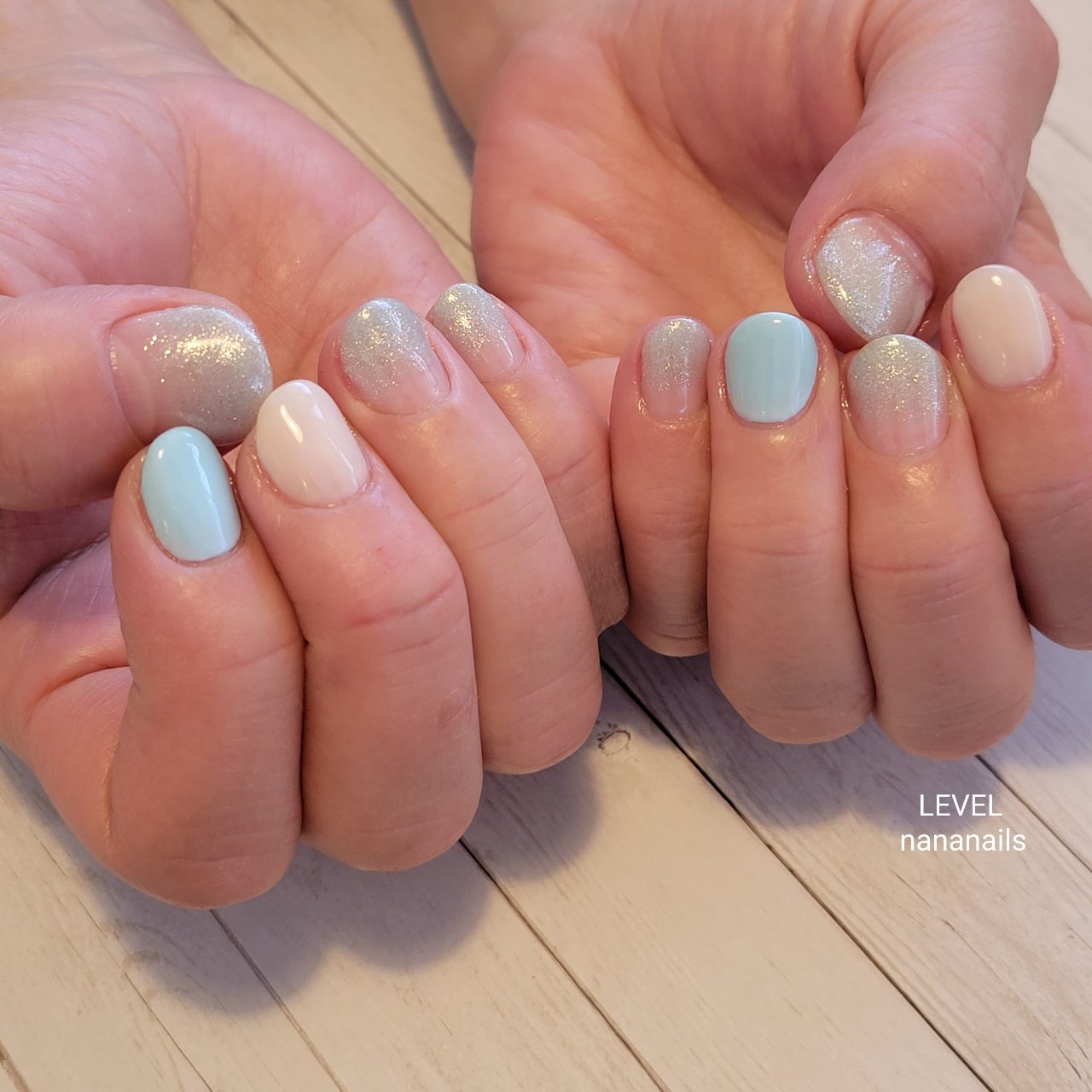 春 夏 女子会 ハンド シンプル Nanaのネイルデザイン No ネイルブック