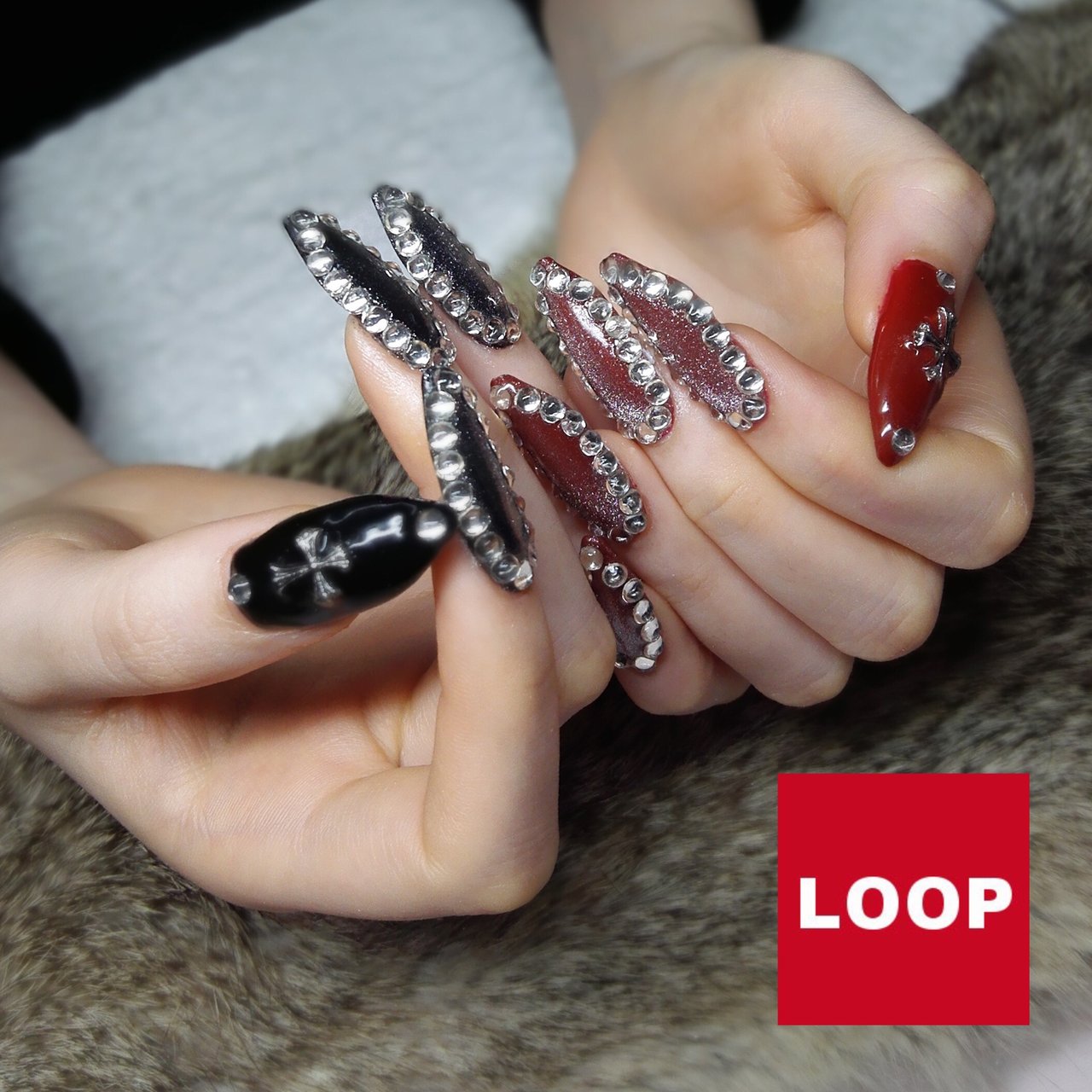 冬 オールシーズン ライブ パーティー ハンド Loopのネイルデザイン No ネイルブック