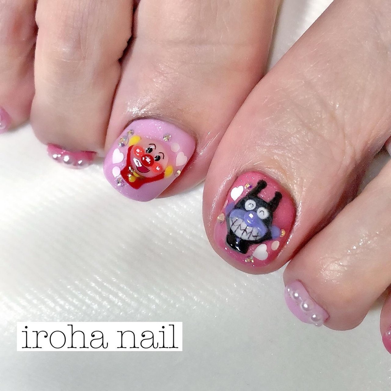 オールシーズン ハンド パール キャラクター 3d Iroha Nail Neのネイルデザイン No ネイルブック