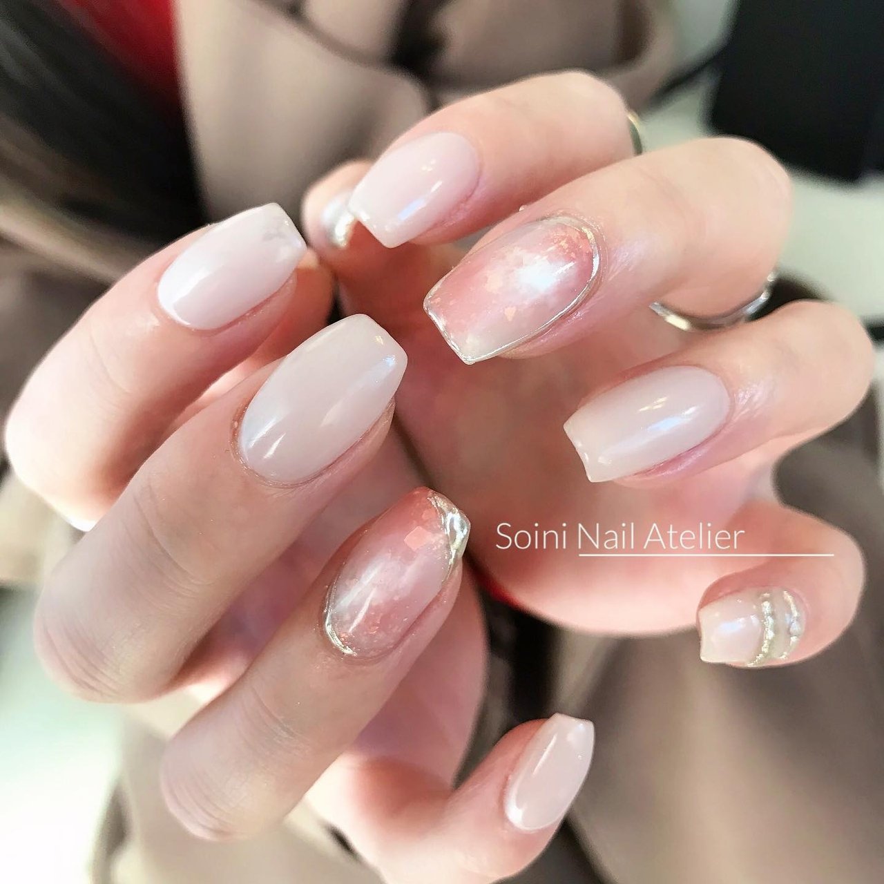 春 卒業式 入学式 デート ハンド Soini Nail Atelierのネイルデザイン No ネイルブック