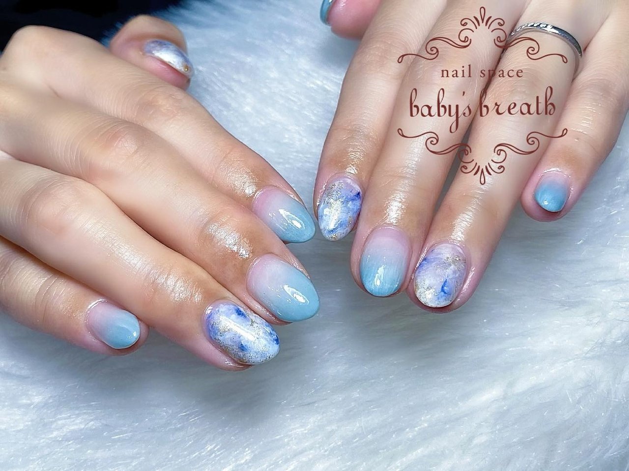 夏 海 リゾート 浴衣 ハンド Nail Space Baby S Breathのネイルデザイン No ネイルブック