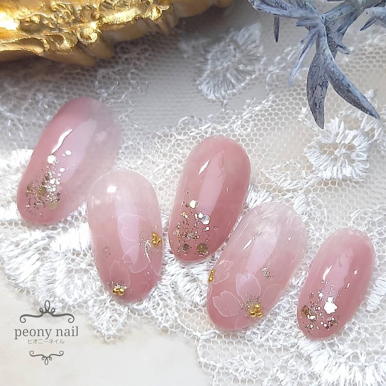 春 卒業式 入学式 オフィス ハンド Peony Nail ピオニーネイル横浜のネイルデザイン No ネイルブック