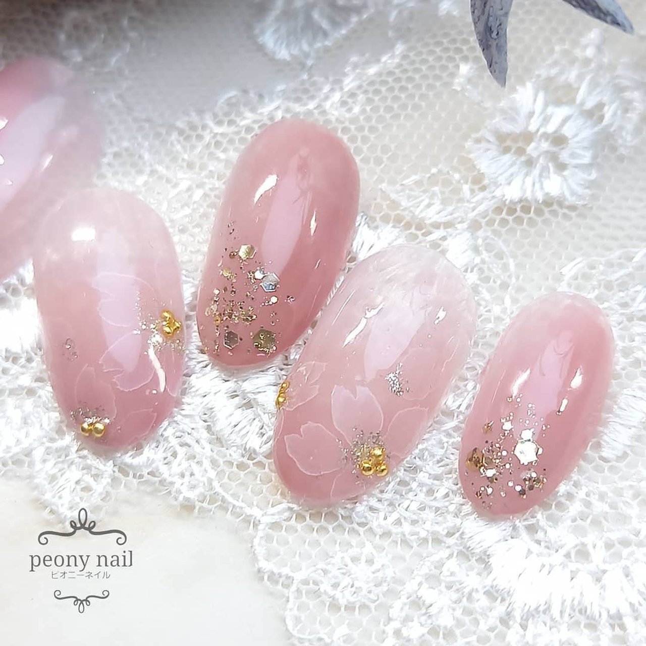 春/卒業式/入学式/オフィス/ハンド - Peony nail ピオニーネイル横浜の