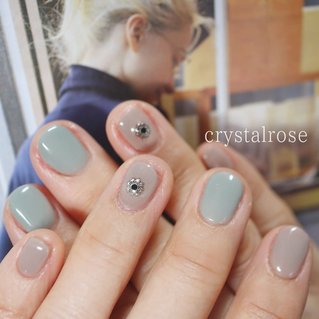 22年 新着順 ショート フラワーパーツネイルのネイルデザイン ネイルブック