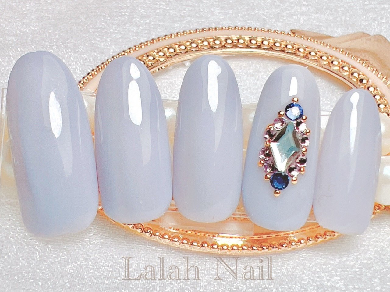 春 夏 オールシーズン ハンド シンプル Lalah Nailのネイルデザイン No ネイルブック