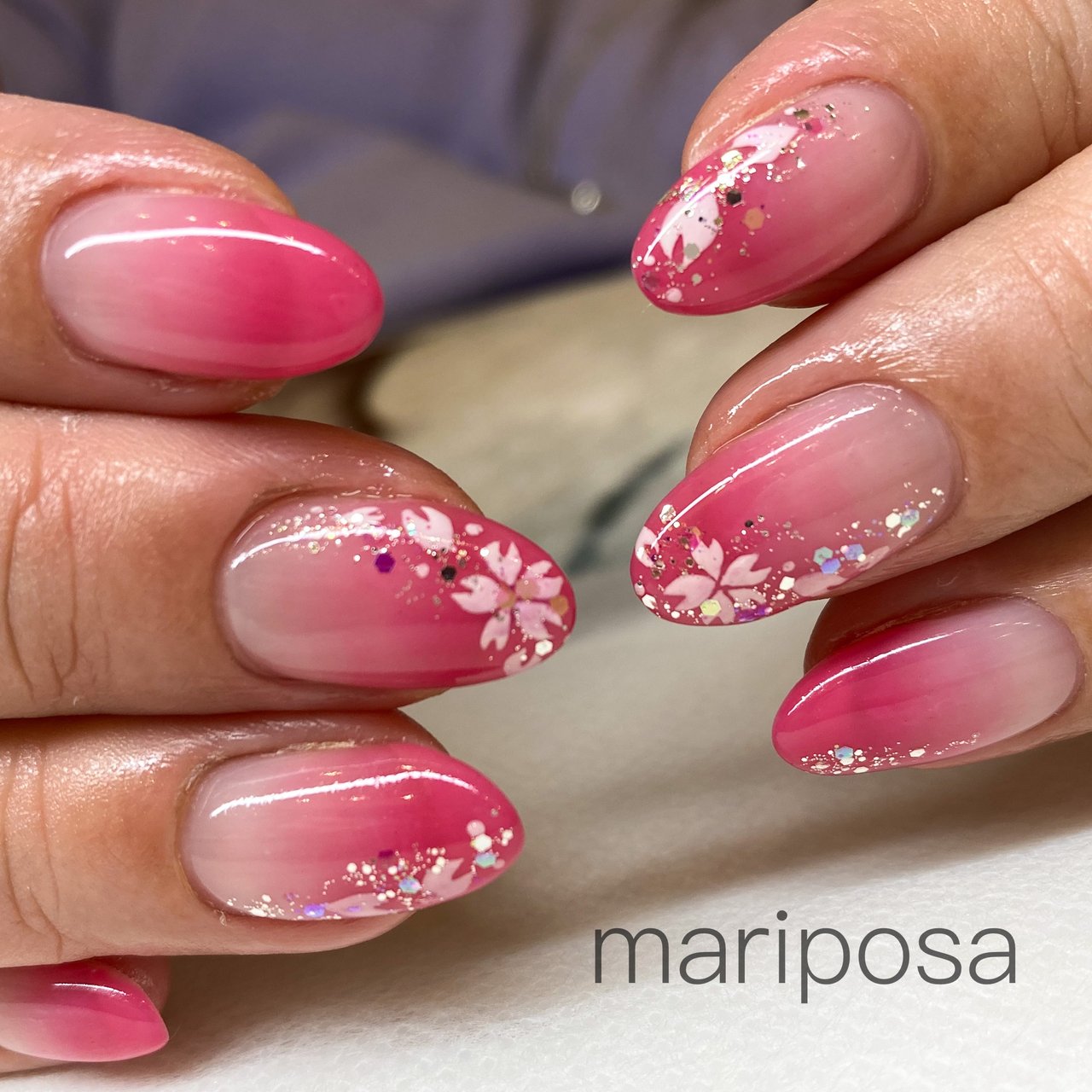 春 卒業式 入学式 デート ハンド Nailsalon Mariposaのネイルデザイン No ネイルブック