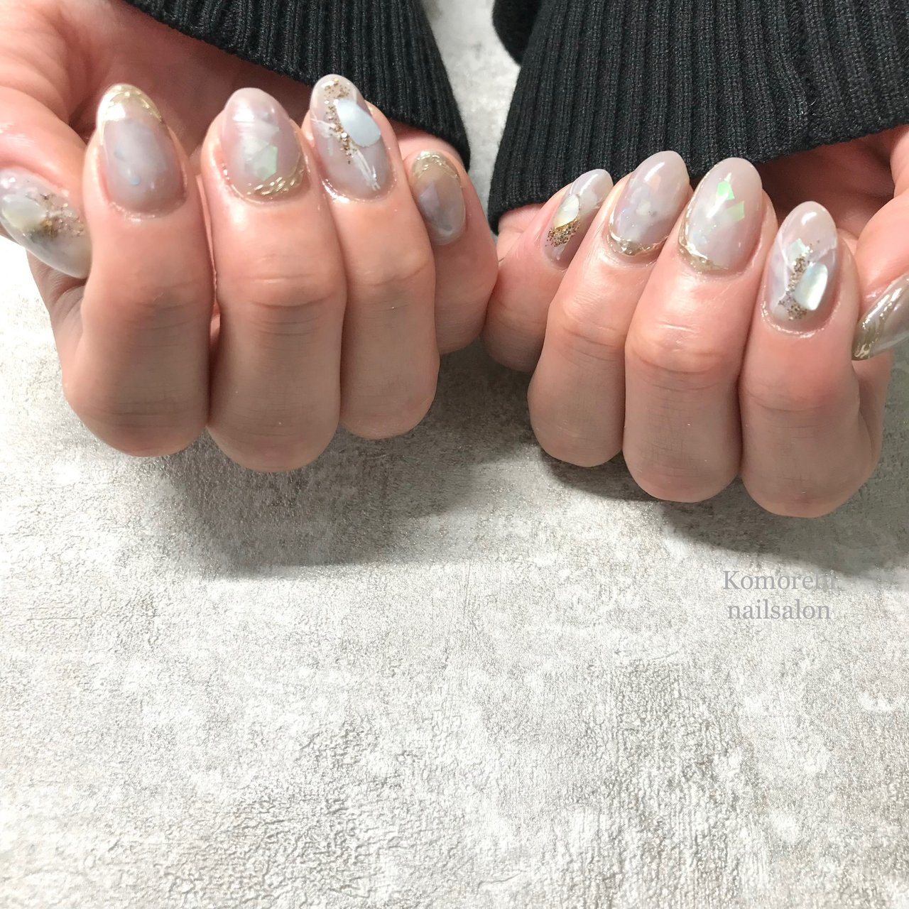 春 オールシーズン 卒業式 入学式 ハンド Komorebi Nailsalonのネイルデザイン No ネイルブック