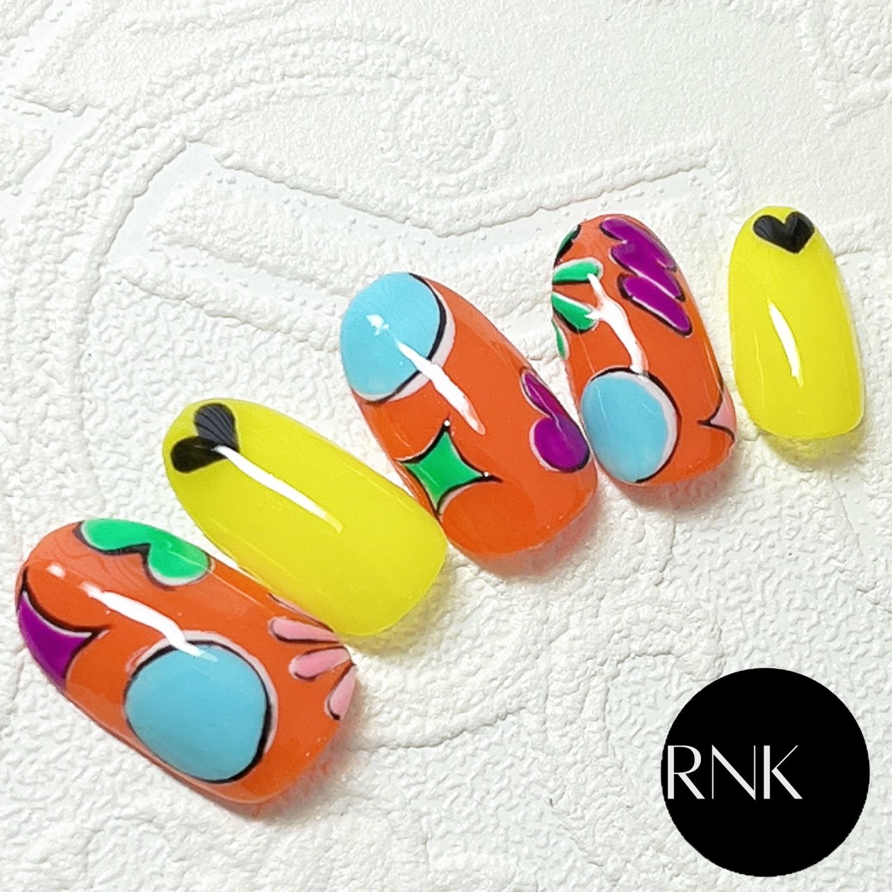 春/オールシーズン/ライブ/ハンド/ショート - RNK Nail tipsのネイル